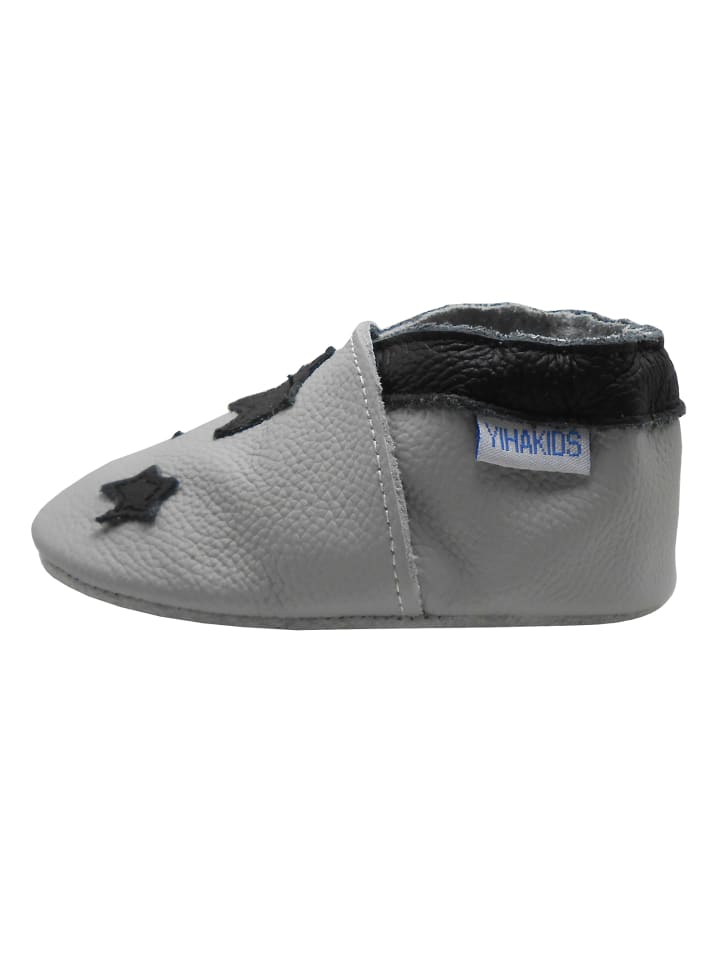 Yalion Leder-Krabbelschuhe 