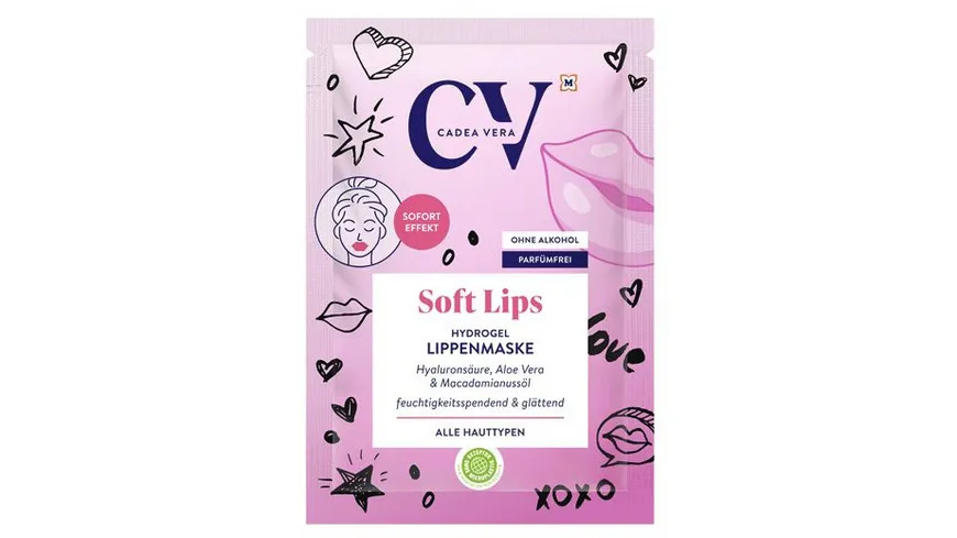 CV Soft Lips Hydrogel Lippenmaske