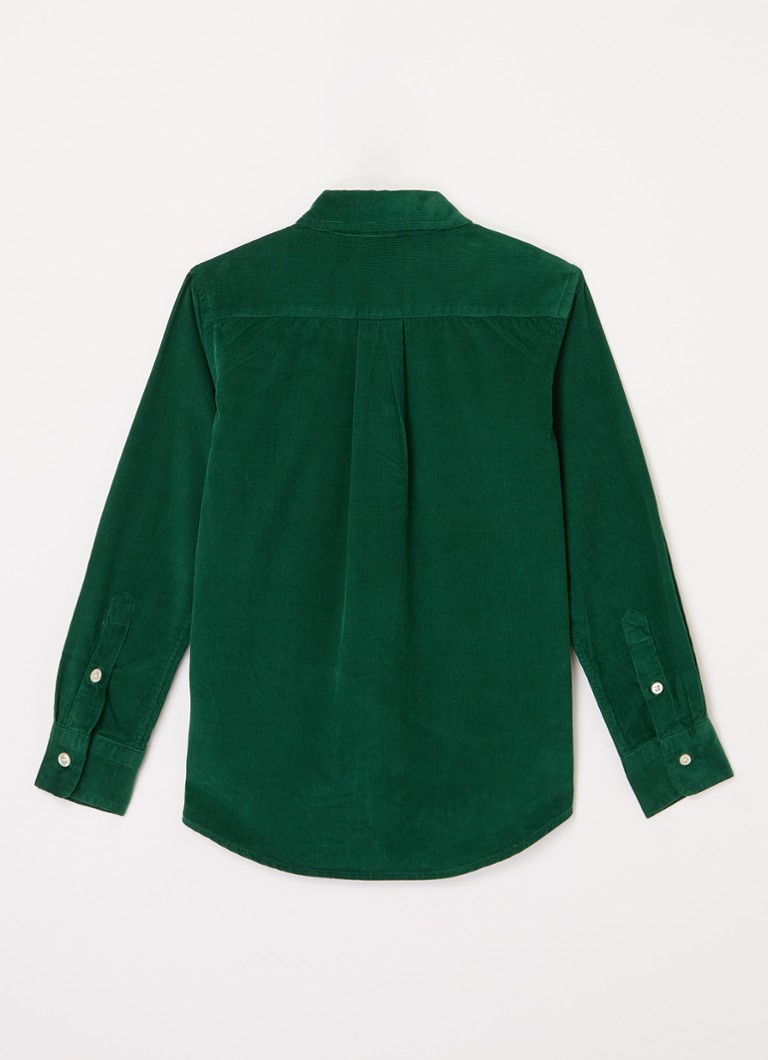 Cămașă din catifea reiată Ralph Lauren