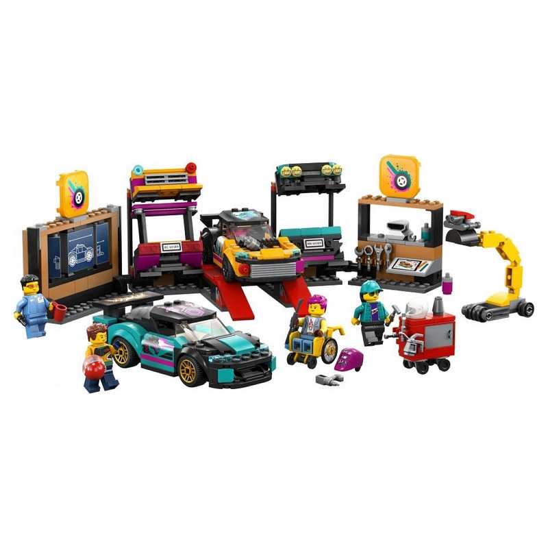 60389 Le garage de customisation LEGO City