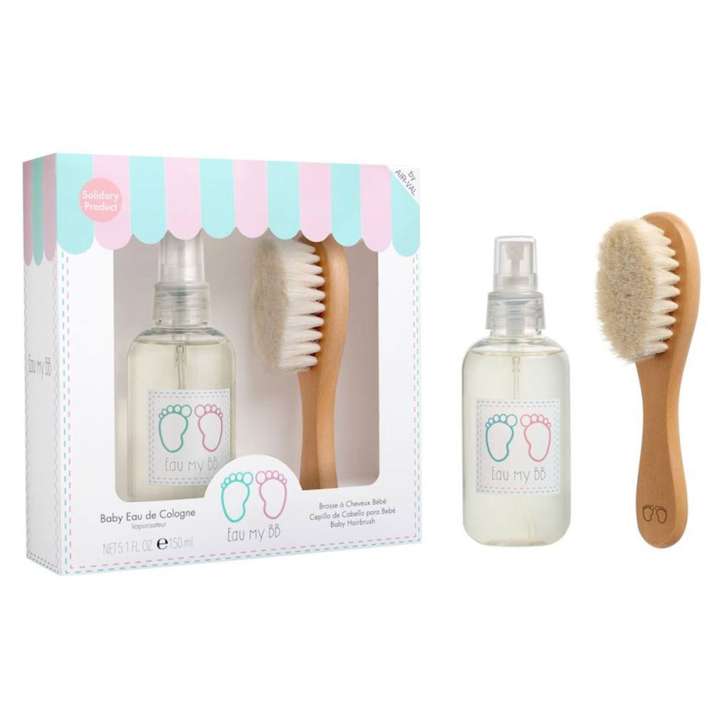 Poklon set Eau My BB: Eau My BB kolonjska voda 150ml + četka za kosu