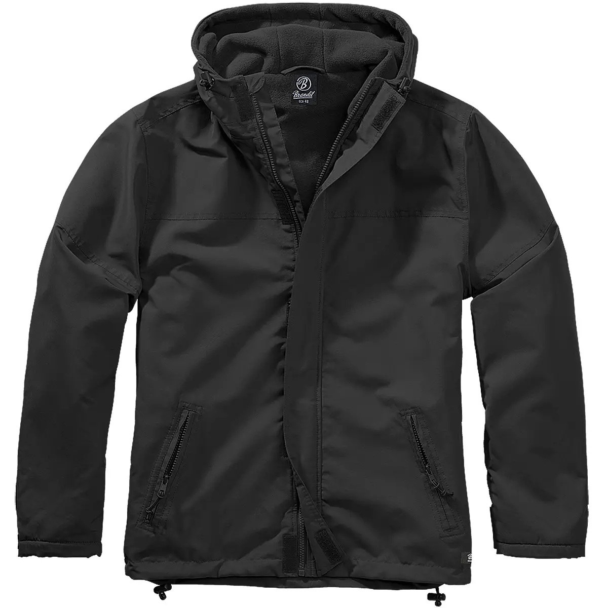 Brandit Windbreaker Frontzip schwarz