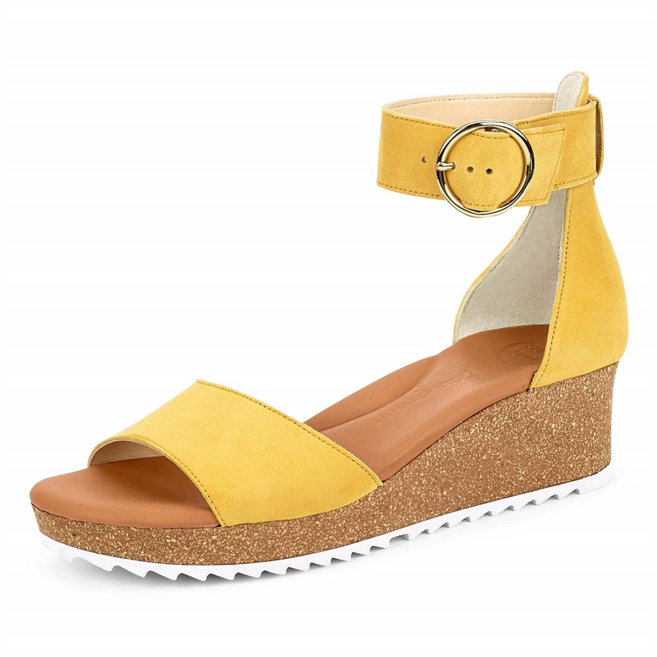 PAUL GREEN Klassische Sandalen gelb