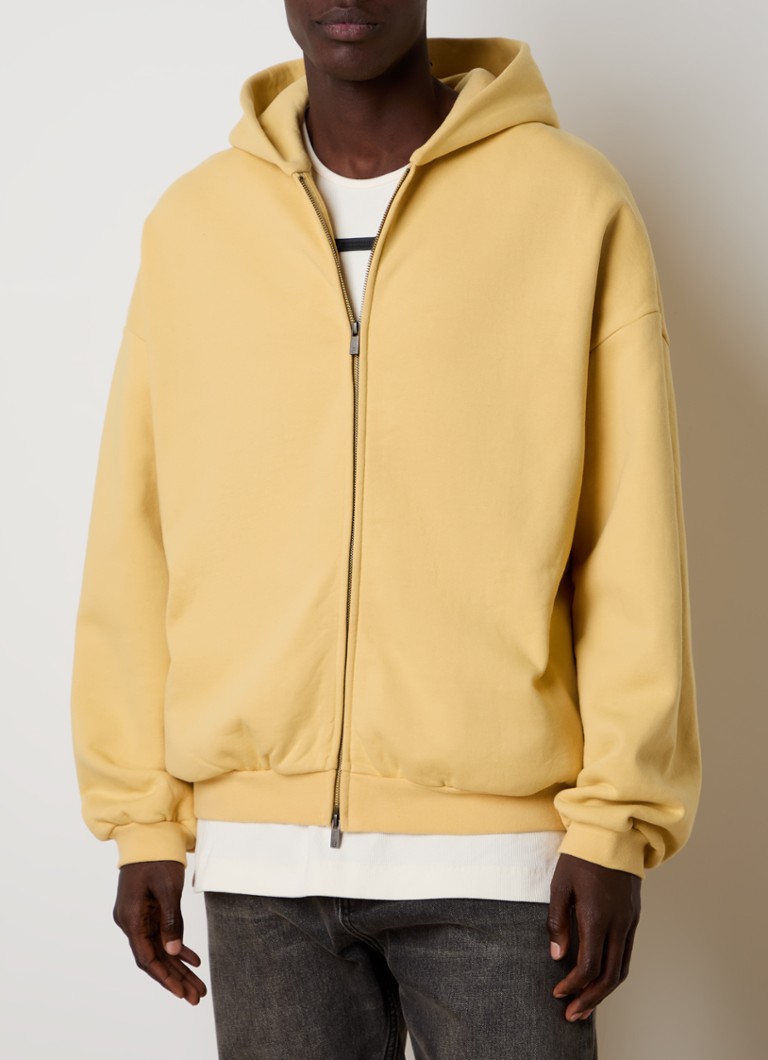Dukserica Fear of God Essentials s printom na leđima i kapuljačom