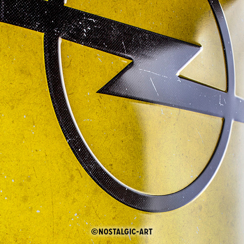 Nostalgic Art Retro Blechschild 30x40cm, Motiv "Opel - Parking Only", 1 Stück - ATU