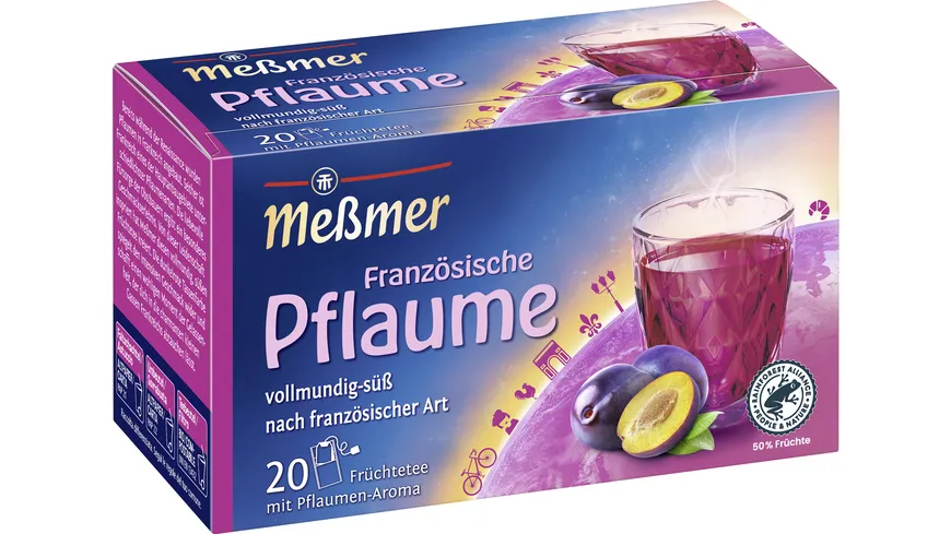 Meßmer Früchtetee Französische Pflaume 50 g