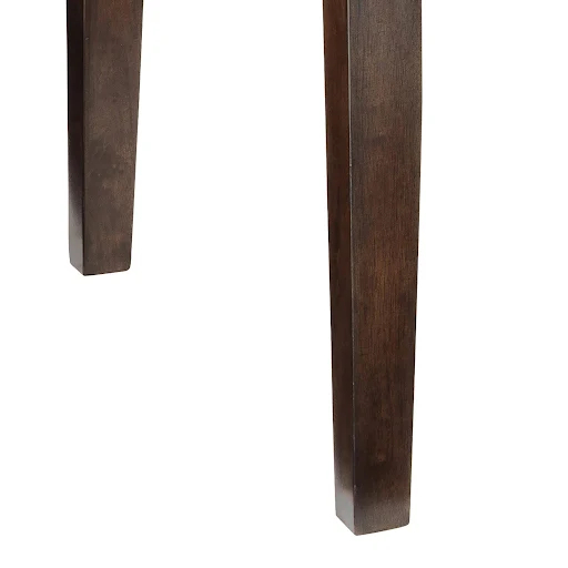 Extendable Dining Table, Dark Brown, Wood