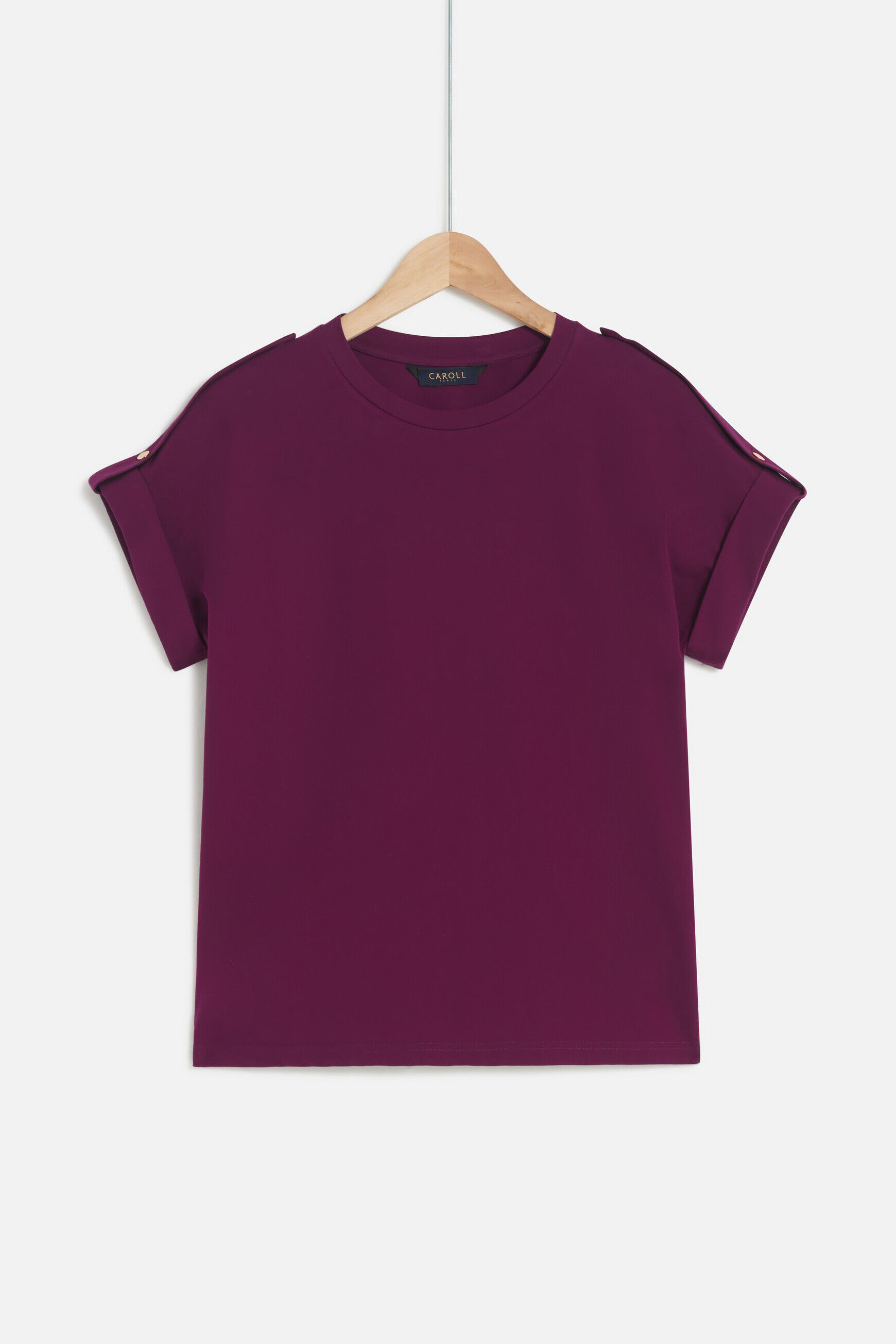 T-shirt tonie violet clair femme