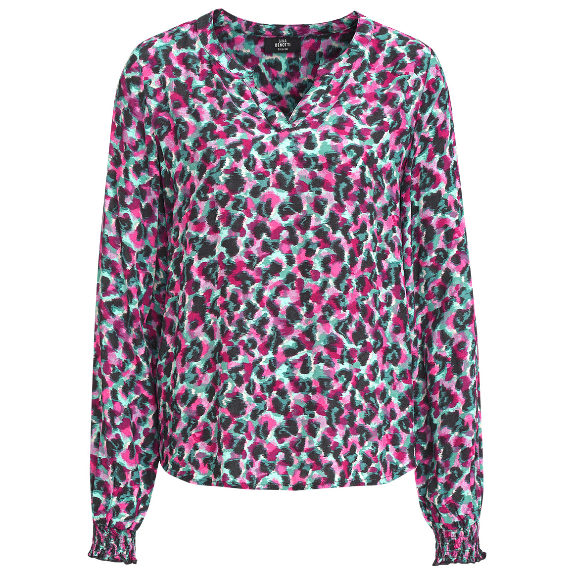 Damen Bluse mit Allover-Muster