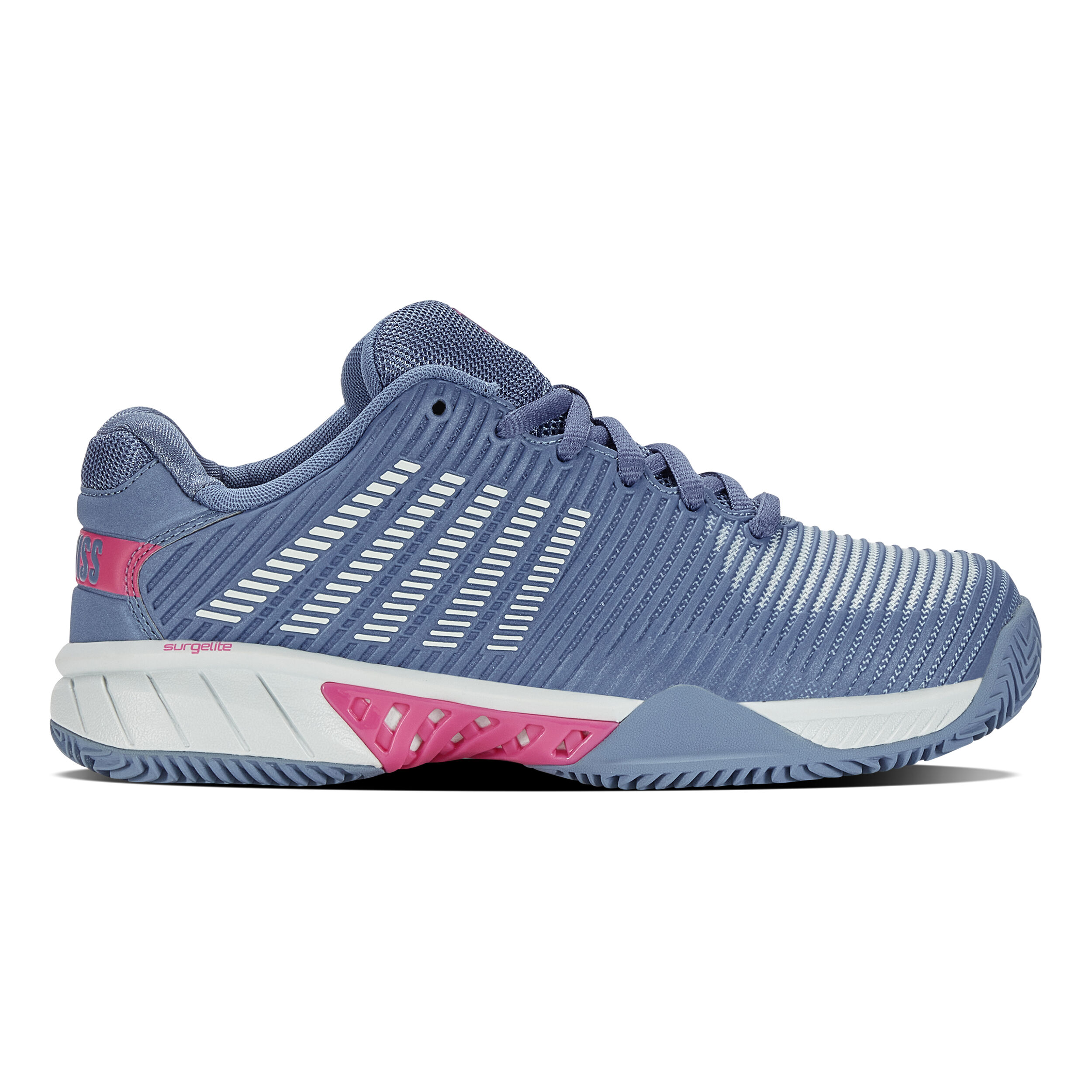 Hypercourt Express 2 Sandplatzschuh Damen - Flieder, Blaugrau