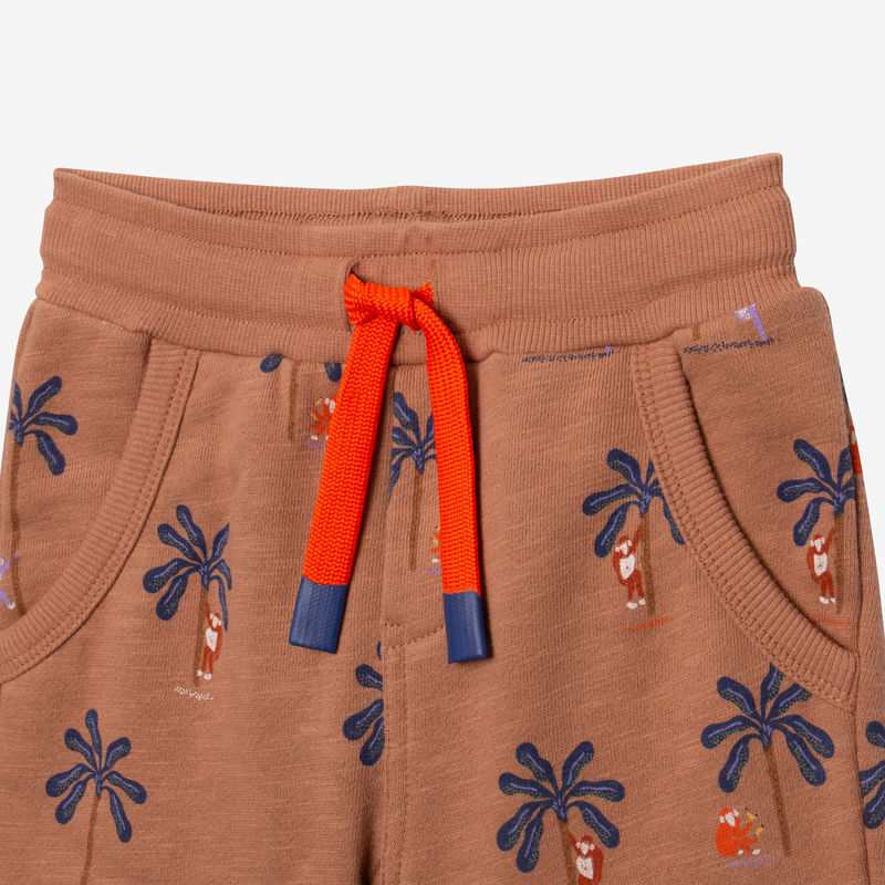 Bermuda bébé garçon micro palmiers beige Catimini