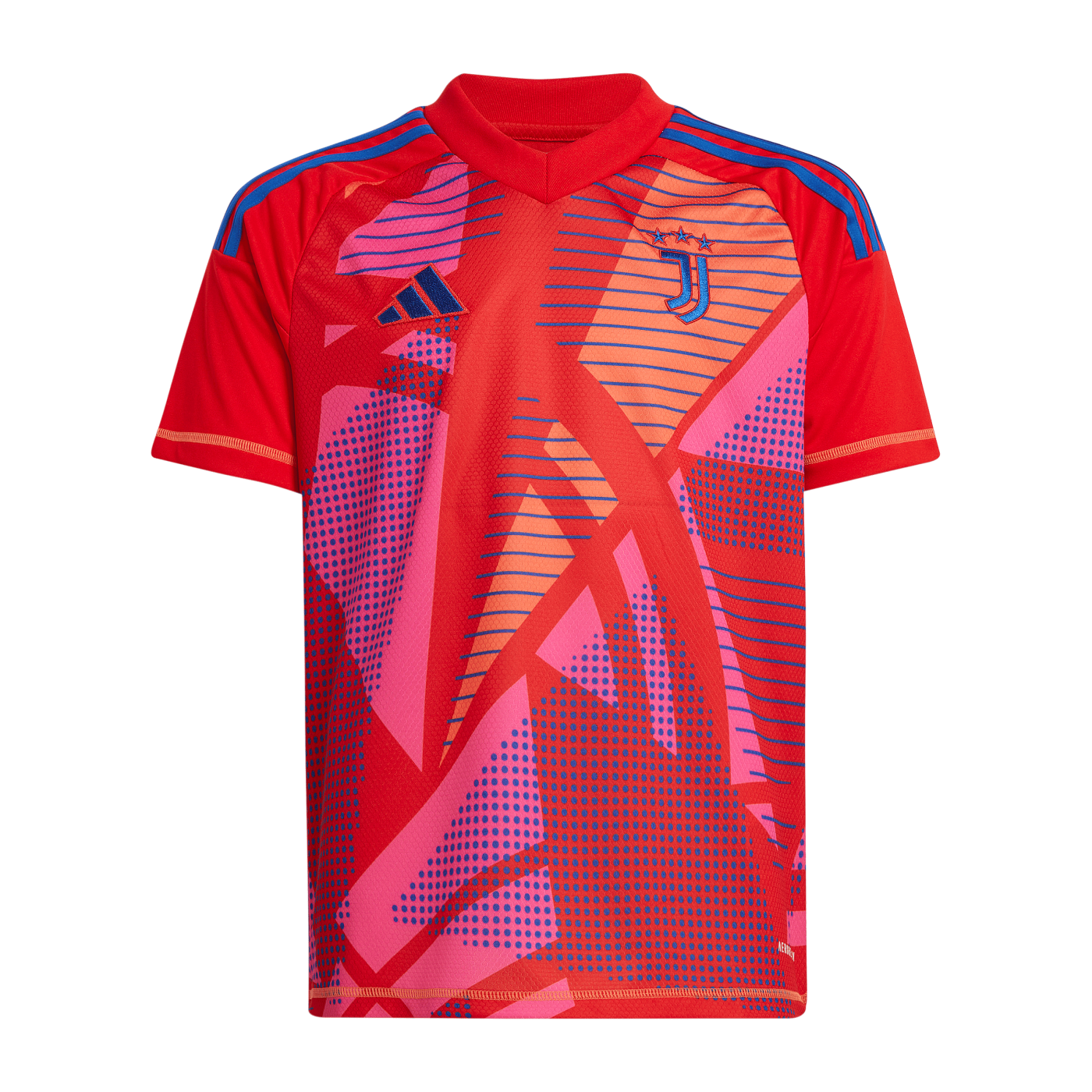adidas Juventus Turin Torwarttrikot 2024/2025 Kids Rot