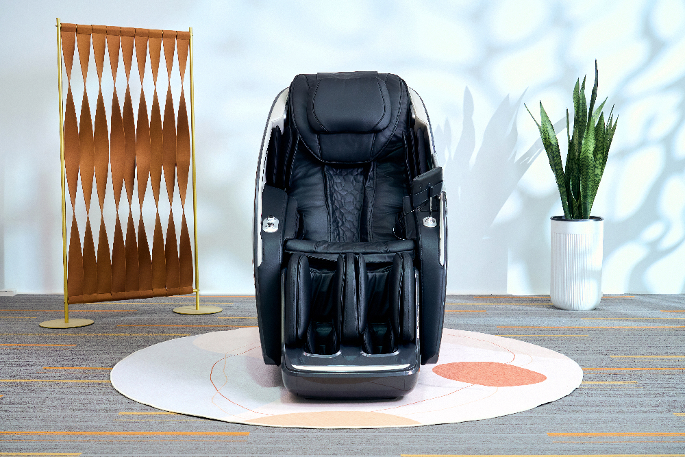 Happy Home Elektrischer Massagesessel mit Airbag & 3D-Massage-Mechanismus, Lautsprecher & Touchscreen-Display