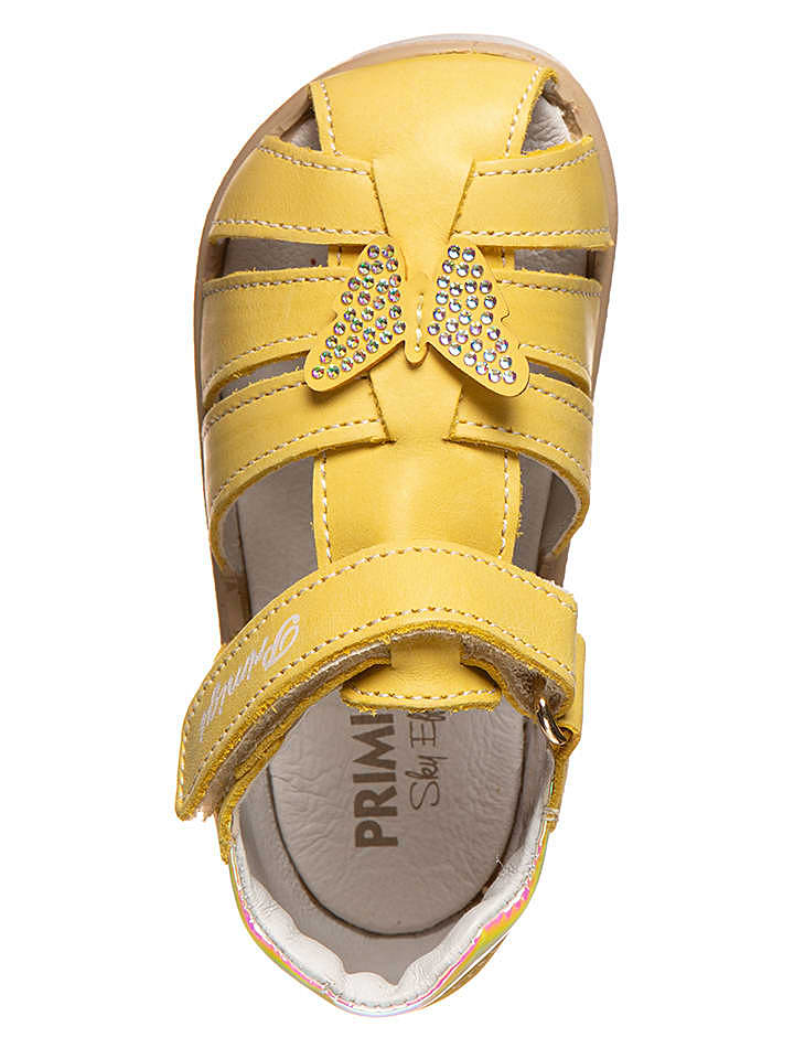 Primigi Leder-Halbsandalen in Gelb günstig kaufen 23