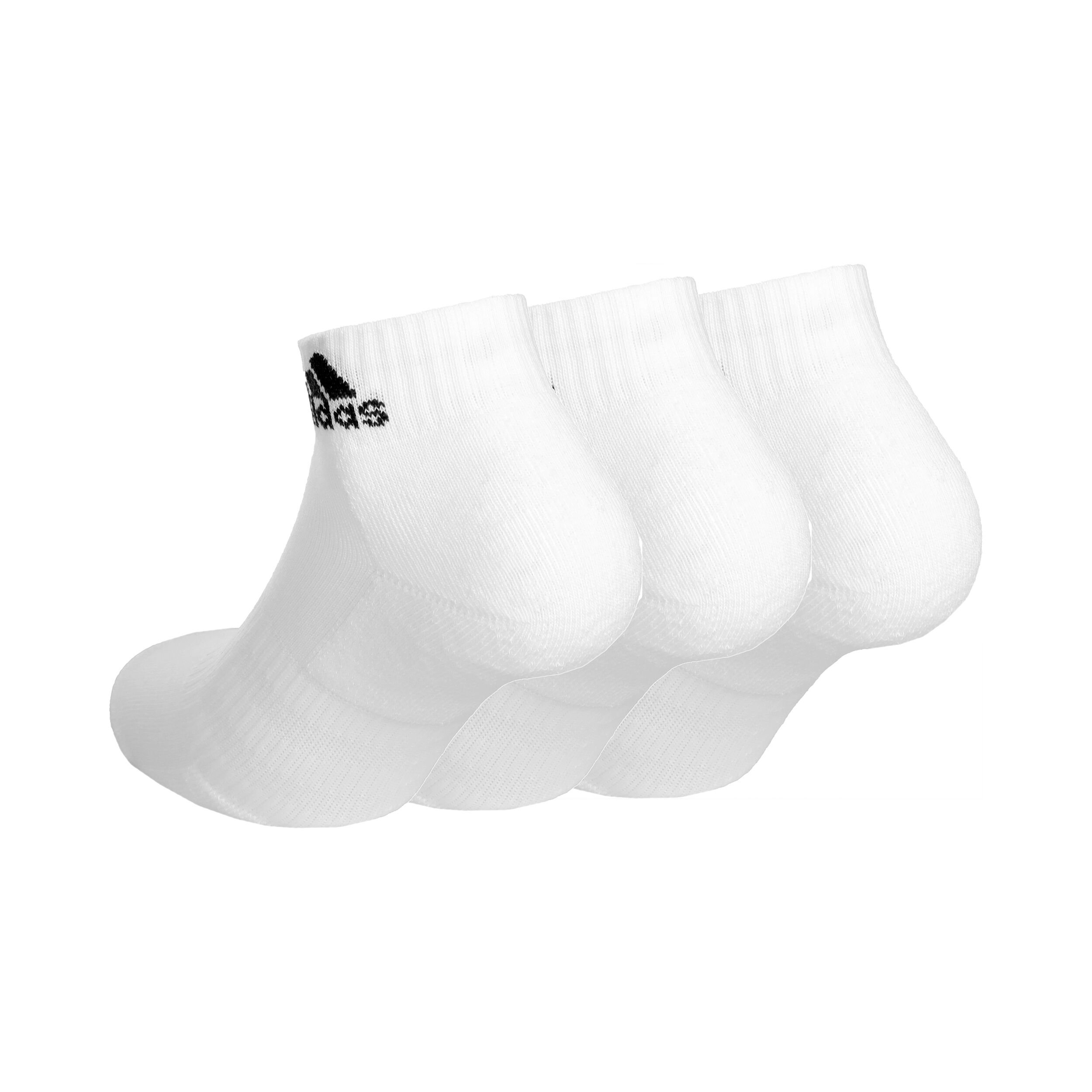Crew Sportswear Ankle Sportsocken 3er Pack - Weiß, Schwarz