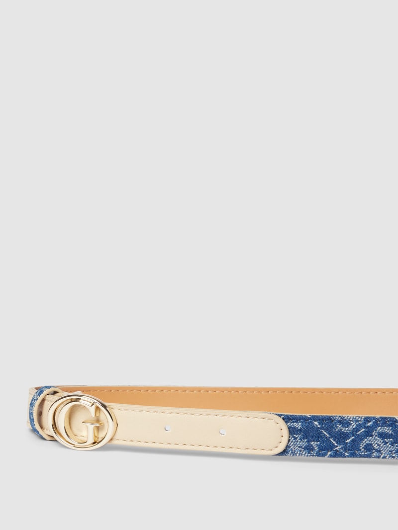 Gürtel mit Label-Details in beige