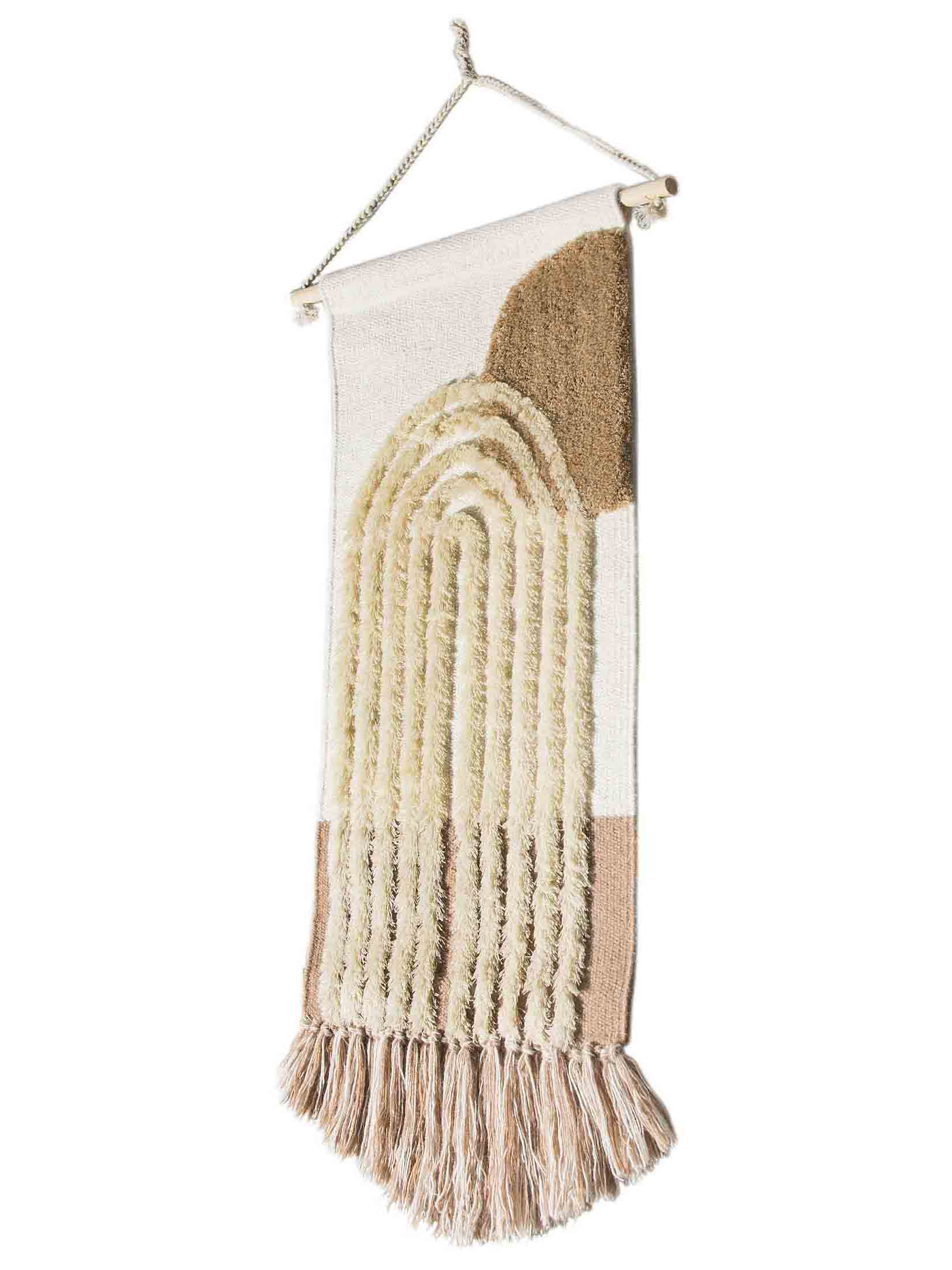 Laukkala Wand-Teppich, Sand