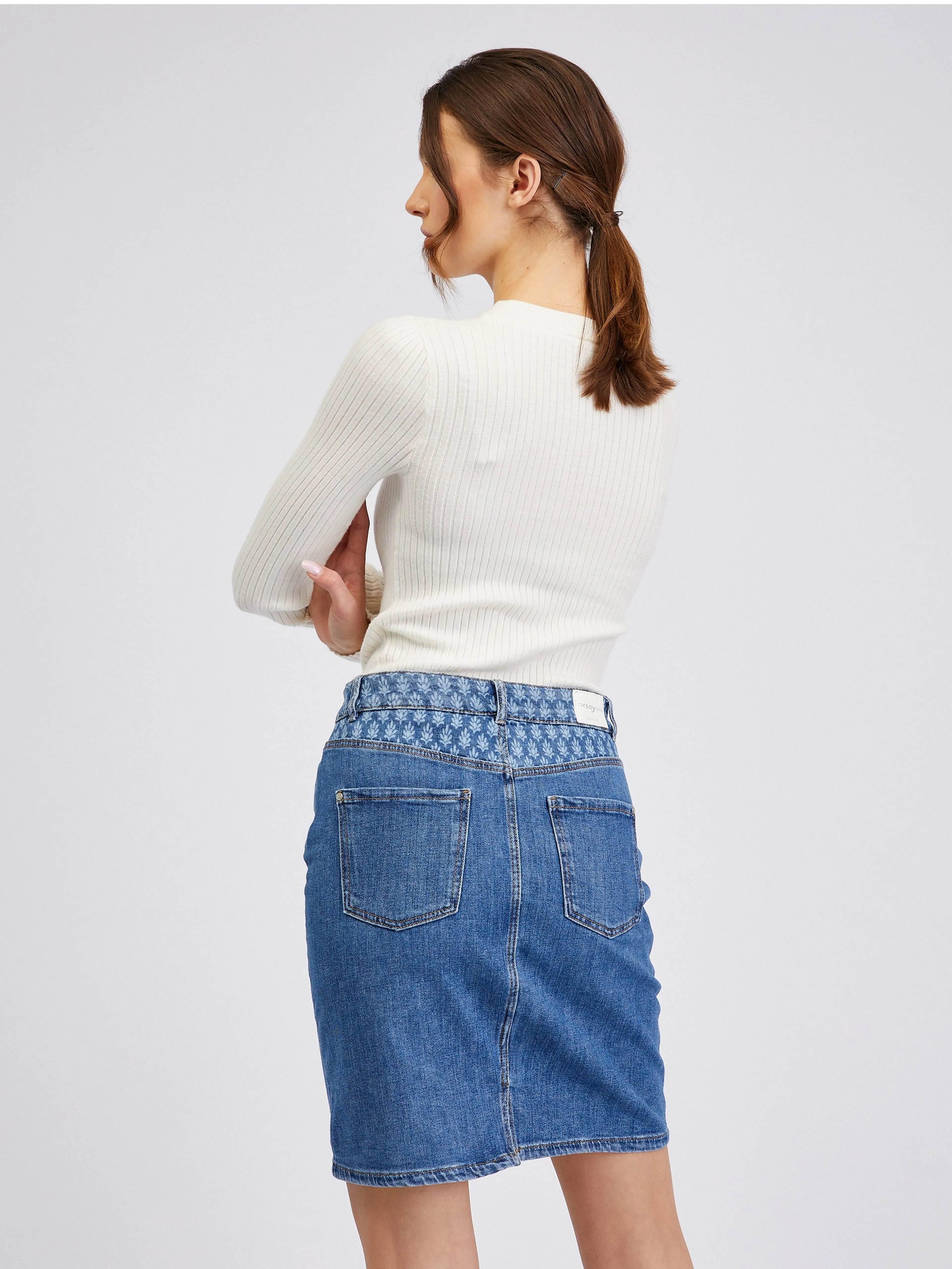 Blauer Damen-Jeansrock ORSAY