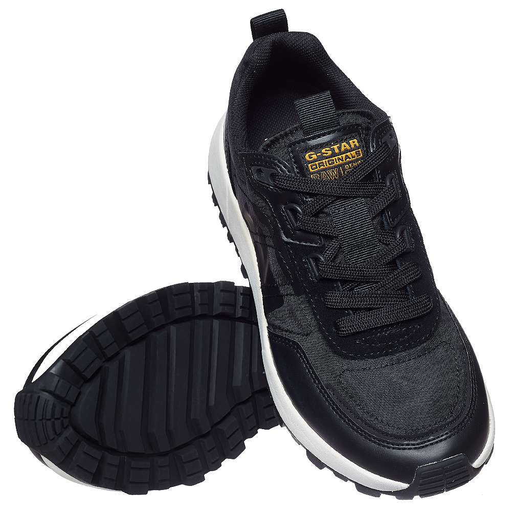 G-STAR RAW THEQ RUN Logo Mtc Damen Sneaker 2211 004521 BLK