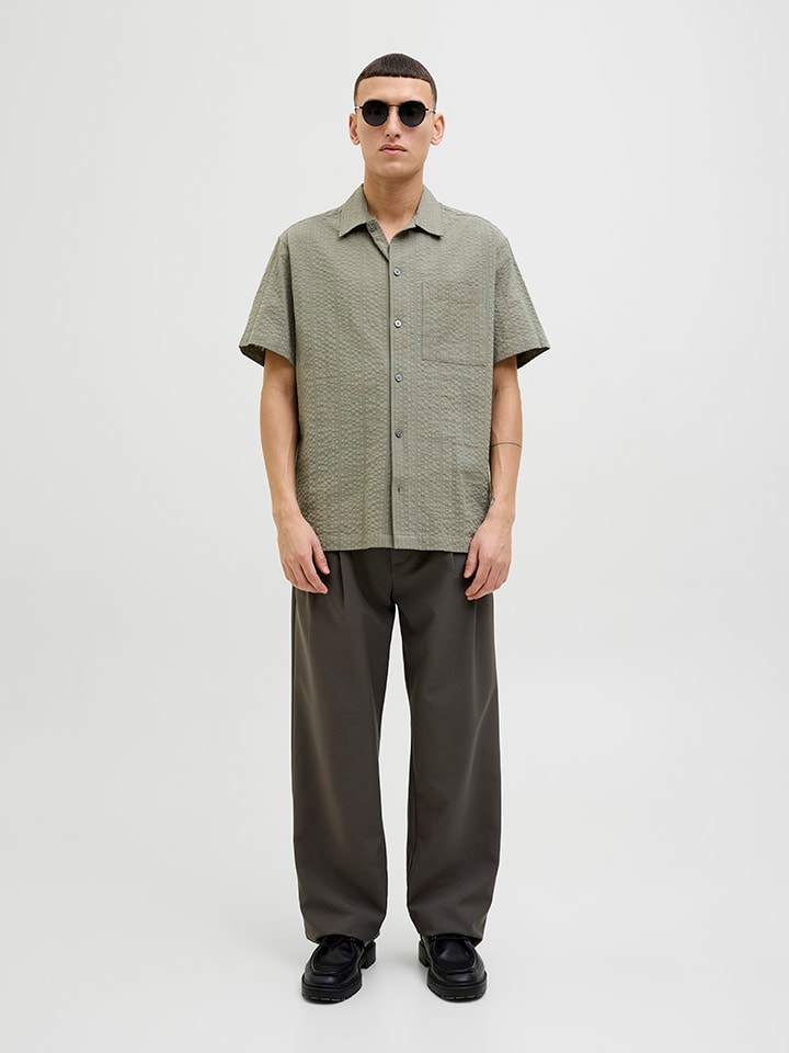 Jack & Jones Hemd - Regular fit - in Khaki günstig kaufen