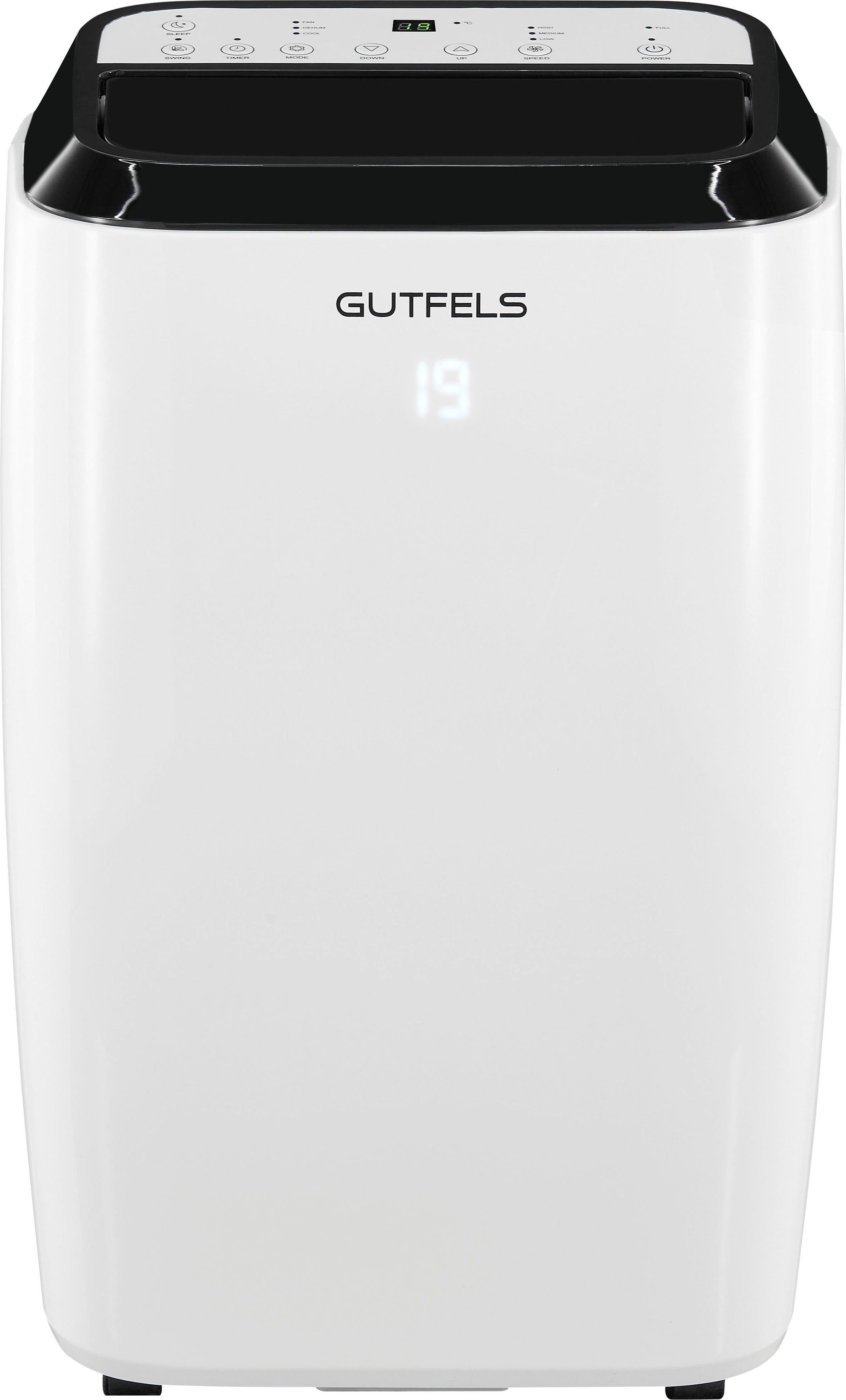 Gutfels 3-in-1-Klimagerät CM 61249 we, Luftkühlung - Entfeuchtung, geeignet für 38 m² Räume