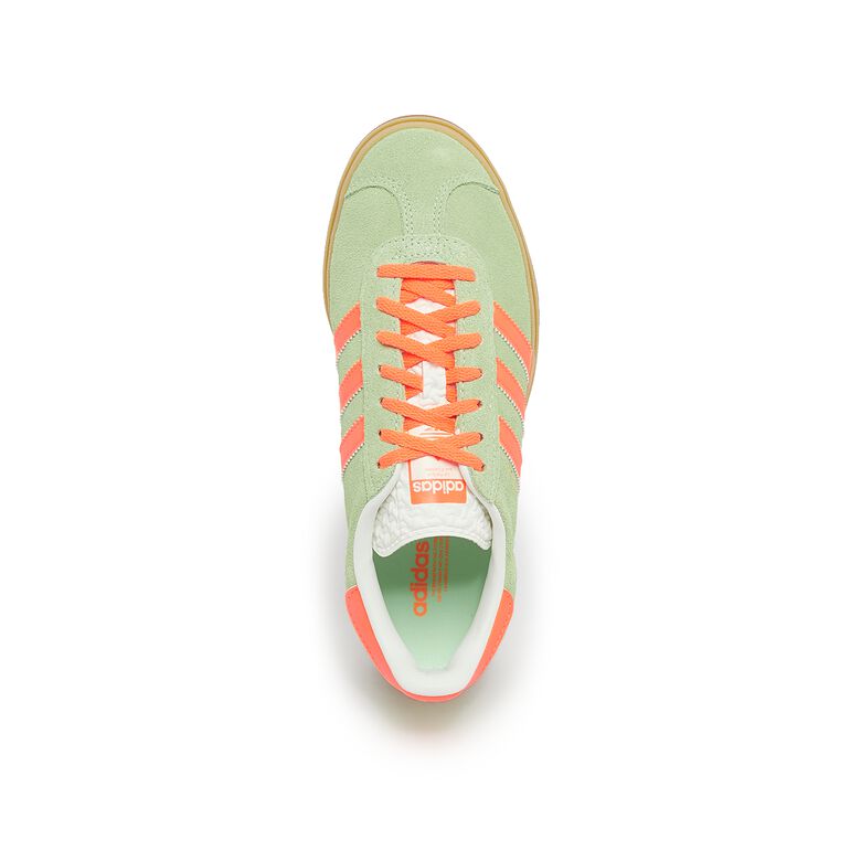 adidas Originals Wmns Gazelle Bold (Plateau) semi green spark/screaming orange/core white