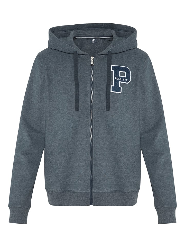 Polo Sylt Sweatjacke in Dunkelgrau günstig kaufen