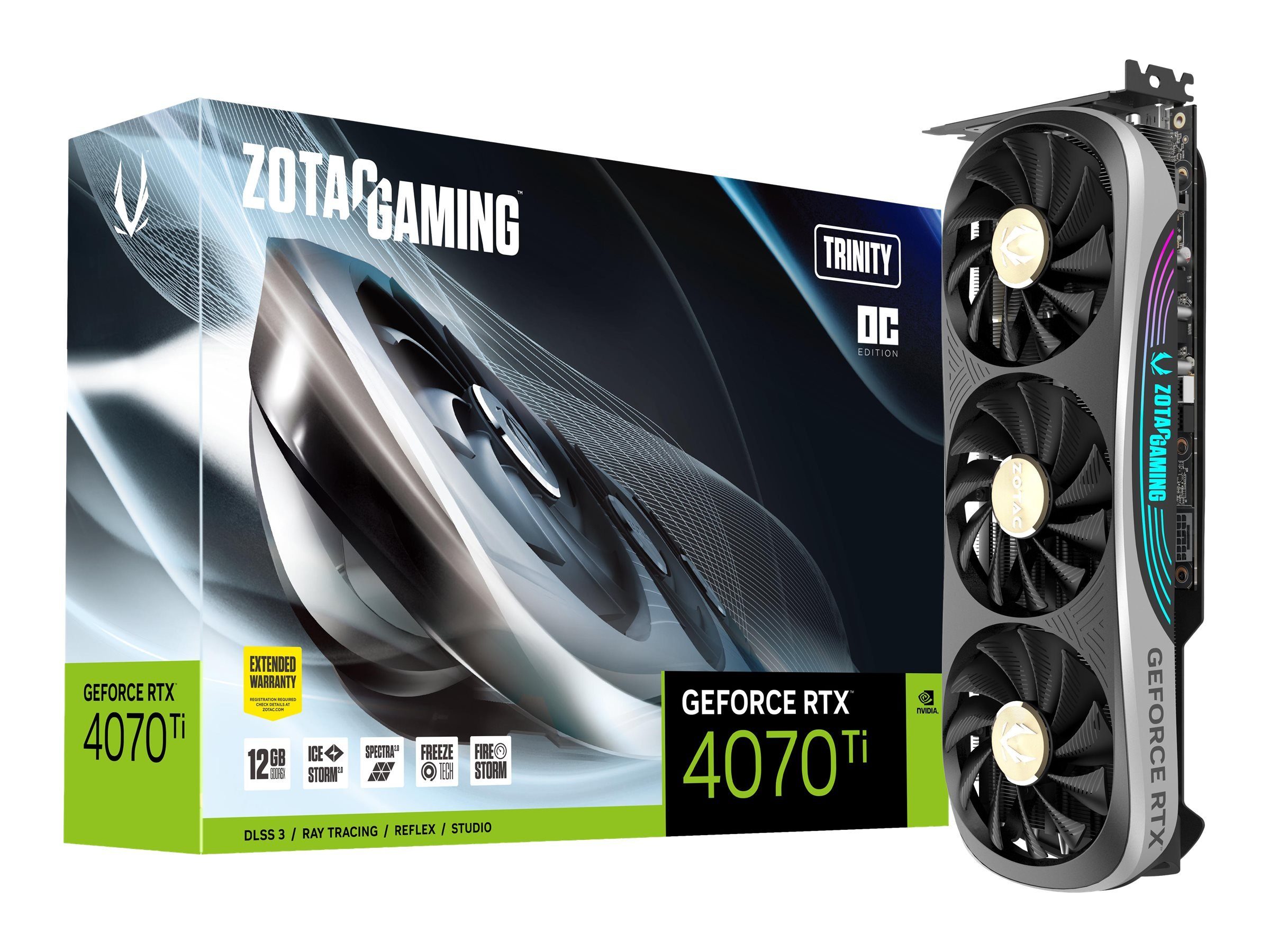 Zotac ZOTAC RTX 4070 TI Trinity OC 12GB Grafikkarte