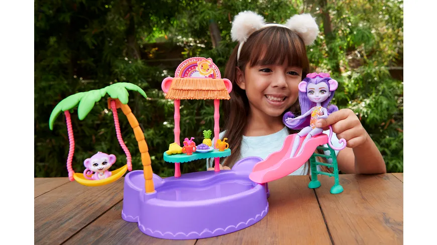 Enchantimals New Spring Monkey Pool