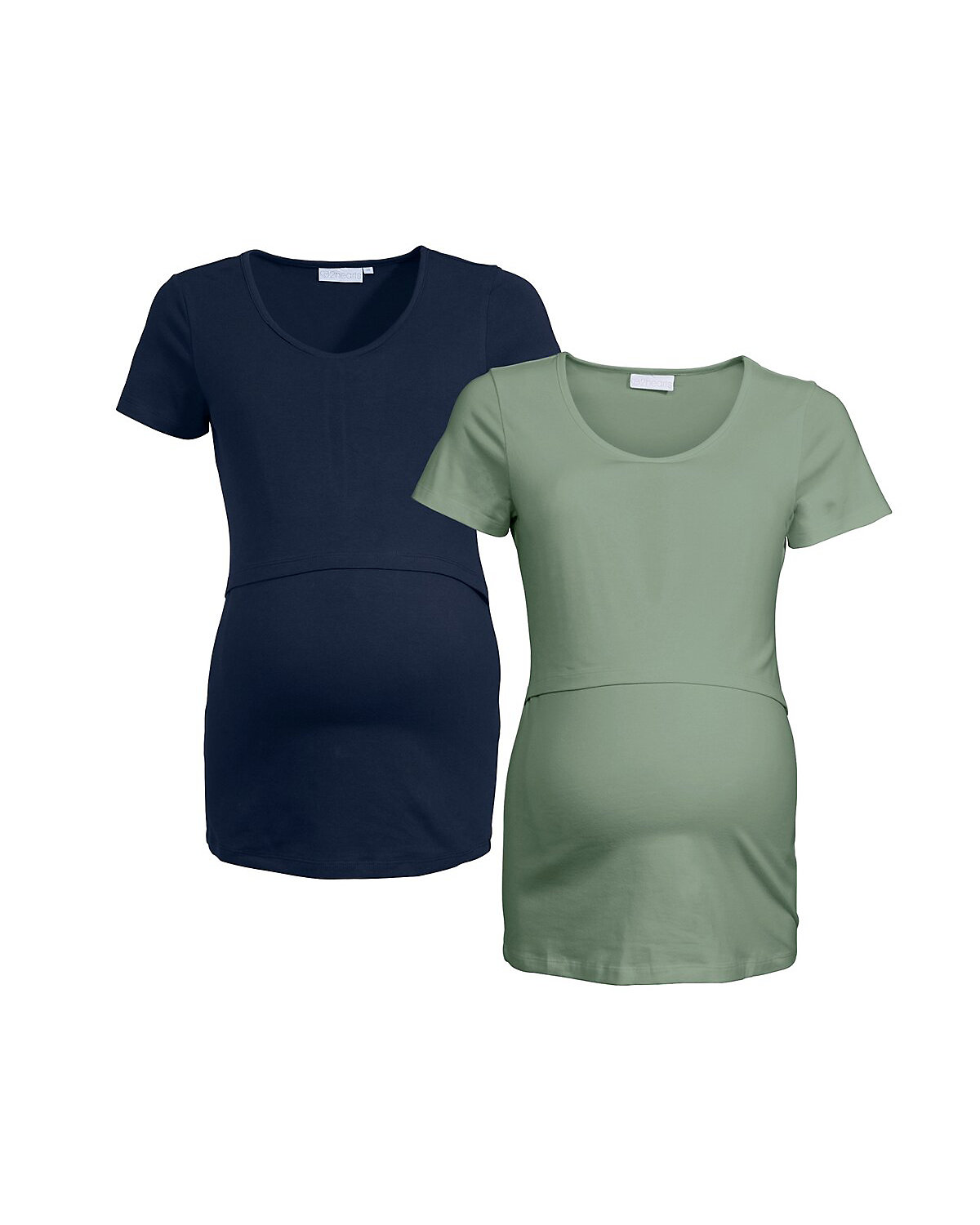 2er-Pack Umstands- und Still-T-Shirt