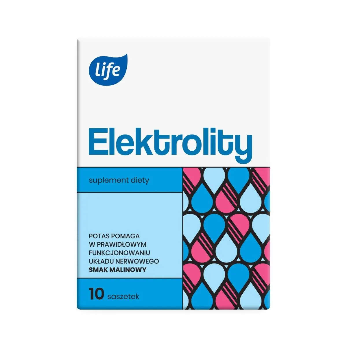Životni elektroliti, okus maline, vrećice