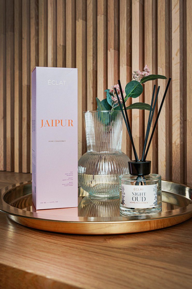 ÉCLAT Raumduft ECLAT Pink Vanilla - Raumduft Diffusor Lufterfrischer mit Stäbchen