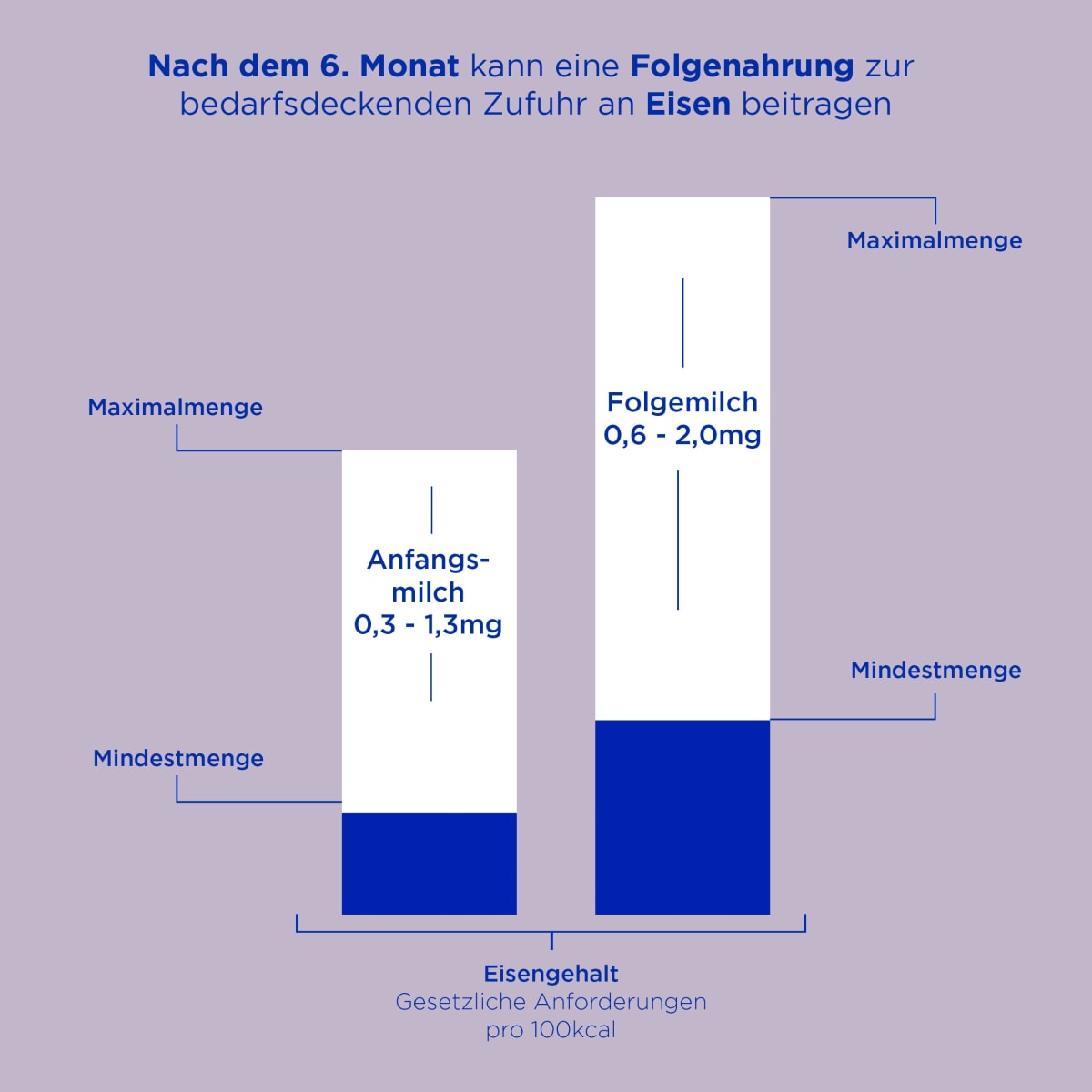 Folgemilch 2 HA  nach dem 6. Monat, 800 g