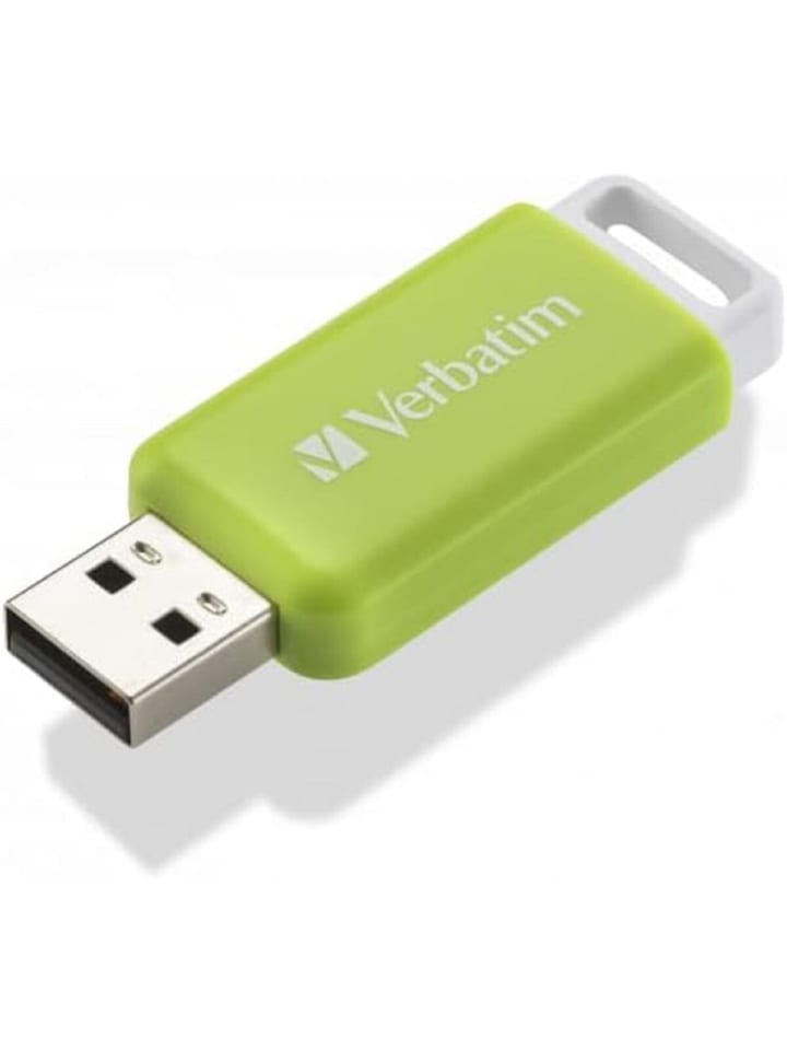 COFI 1453 DataBar USB 2.0 Stick mit Push-and-Click Mechanismus Schule und Büro in Grün günstig kaufen onesize