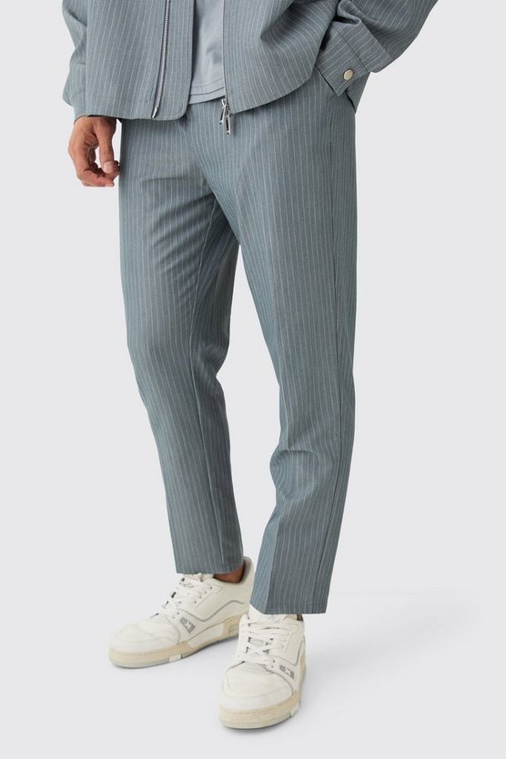 Smarte Nadelstreifen-Hose