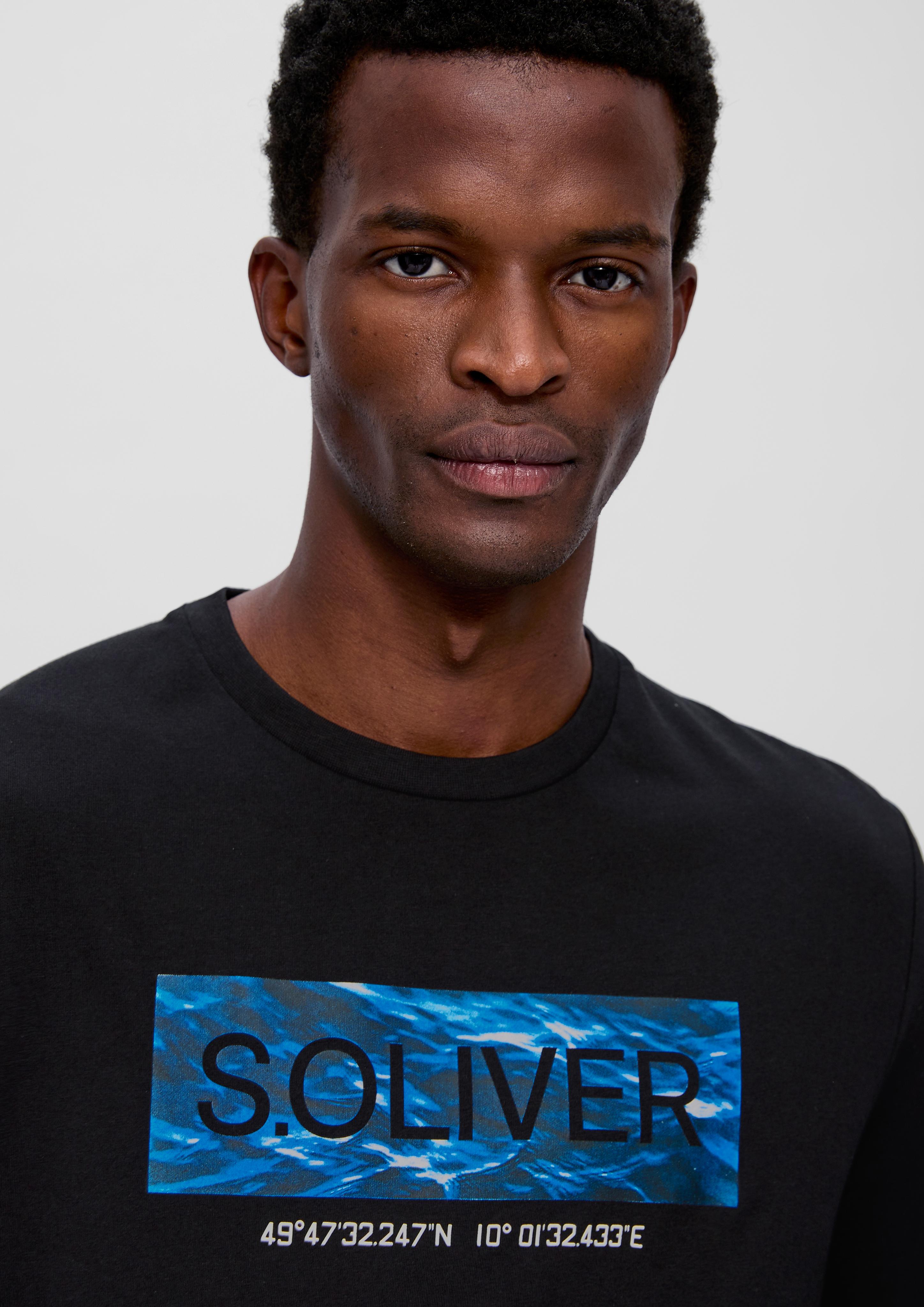 Jerseyshirt mit Frontprint  2135685-99D1