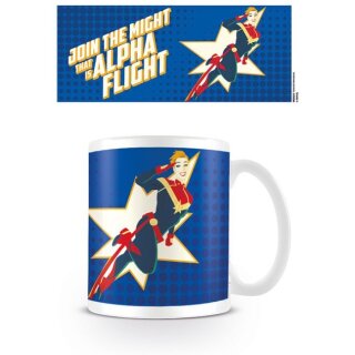 Captain Marvel Tasse Alpha Flight
