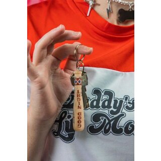 Suicide Squad Schlüsselanhänger Harley Quinn's Good Night Baseballschläger