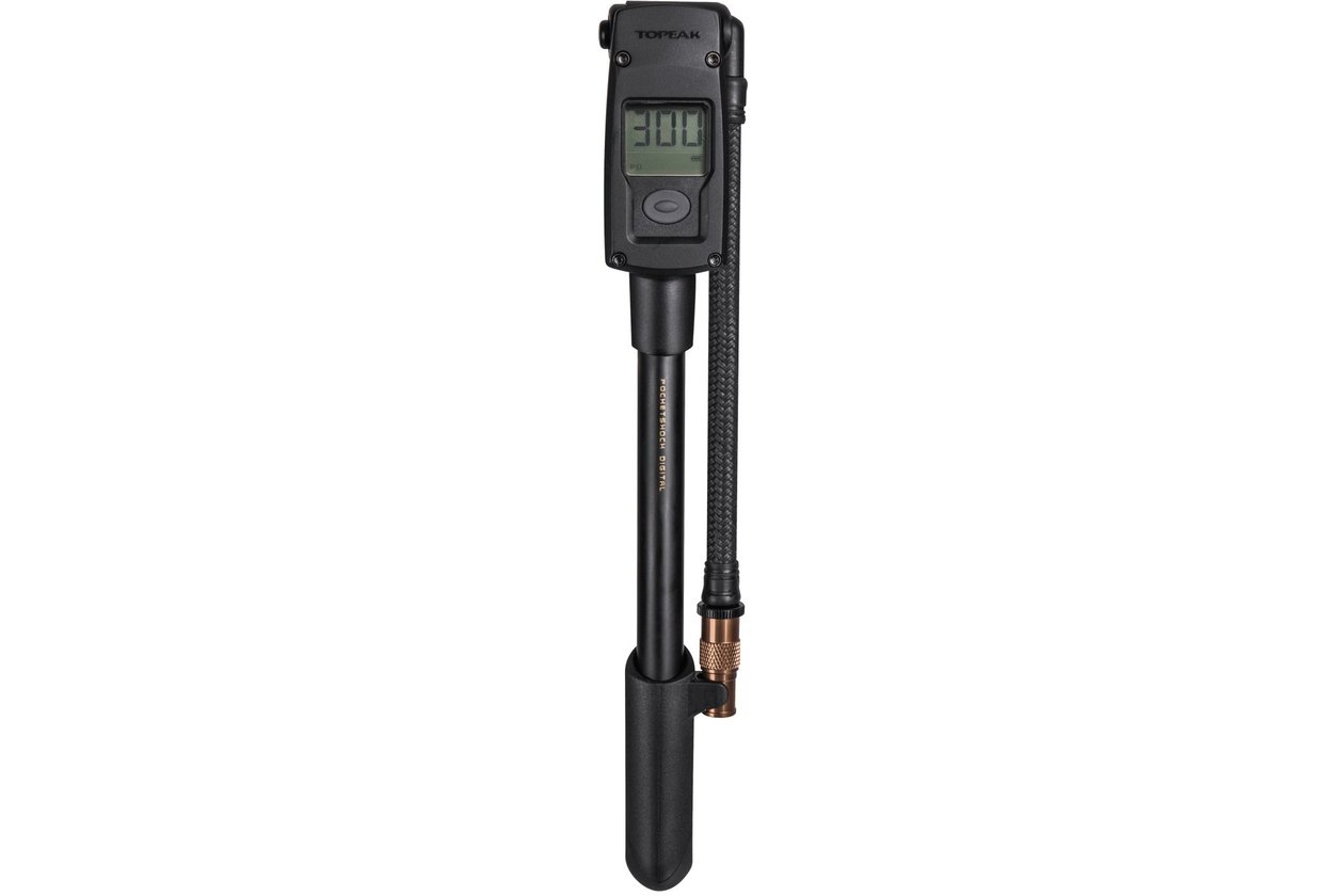 Topeak Pocket Shock Digital Gabel-/ Du00e4mpferpumpe