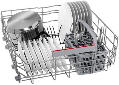BOSCH Unterbaugeschirrspüler Serie 4, SMU4HAS48E, 13 Maßgedecke