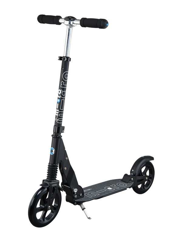 Trottinette avec suspension Noir