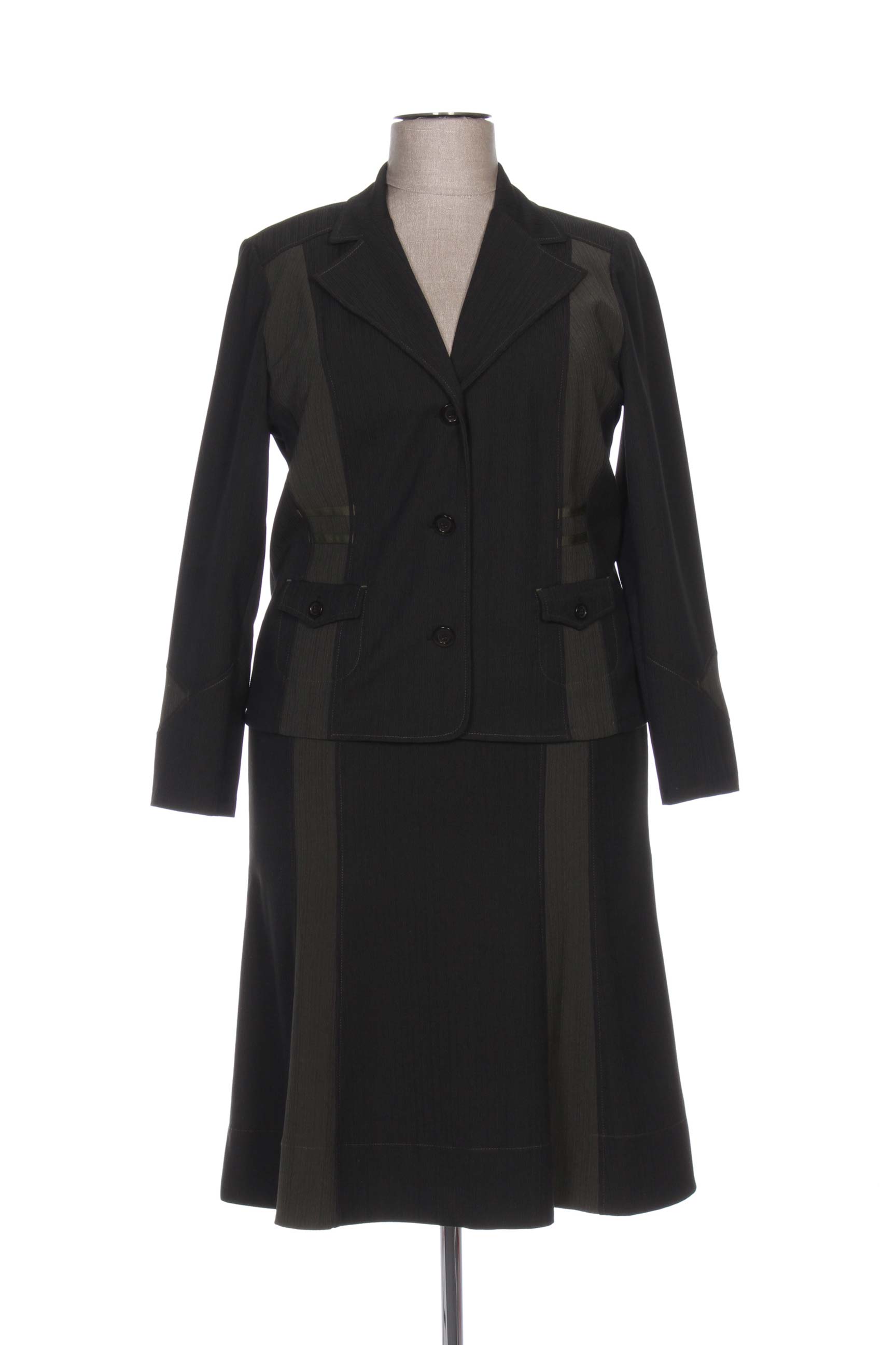 Francoise De France Jupe Veste Femme couleur vert