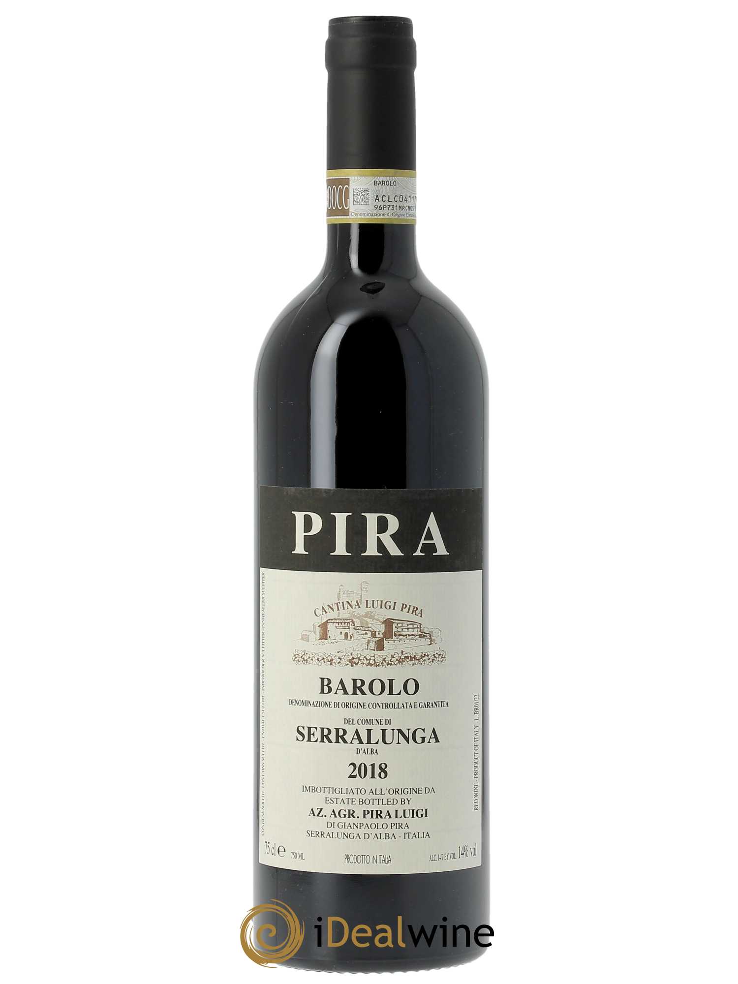 Barolo DOCG Luigi Pira Serralunga  2018 - Lot de 1 Bouteille