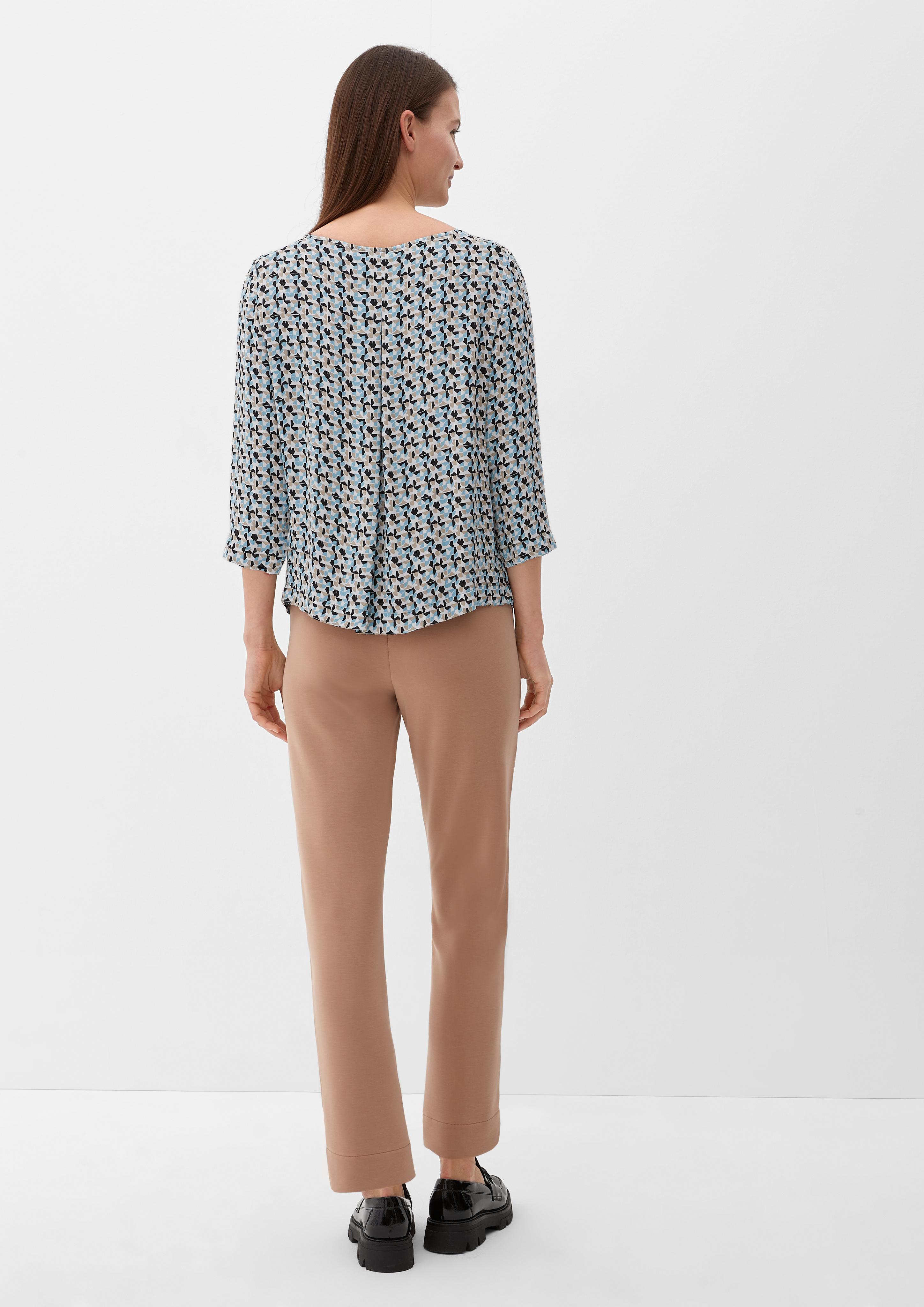 Blusenshirt mit Allover-Muster  2126326-02A0
