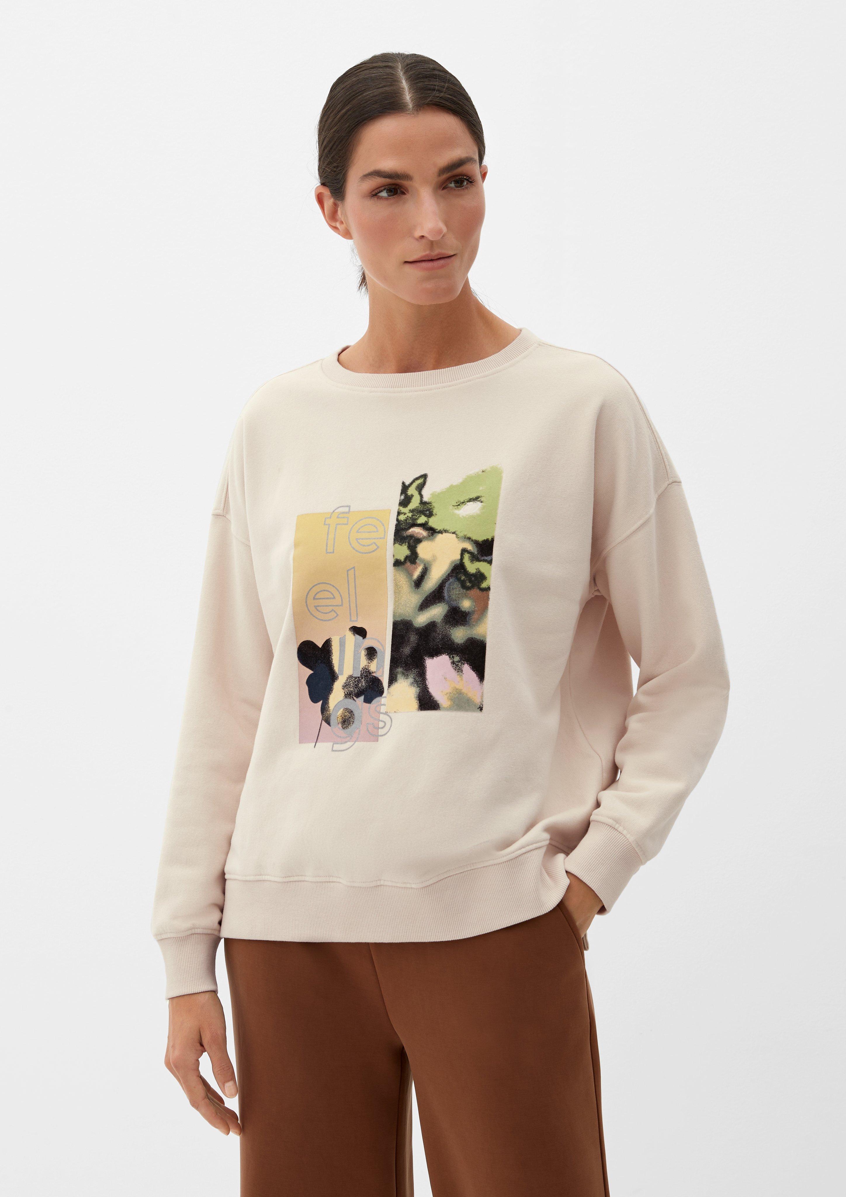 Sweatshirt mit Frontprint  2122551-81D0