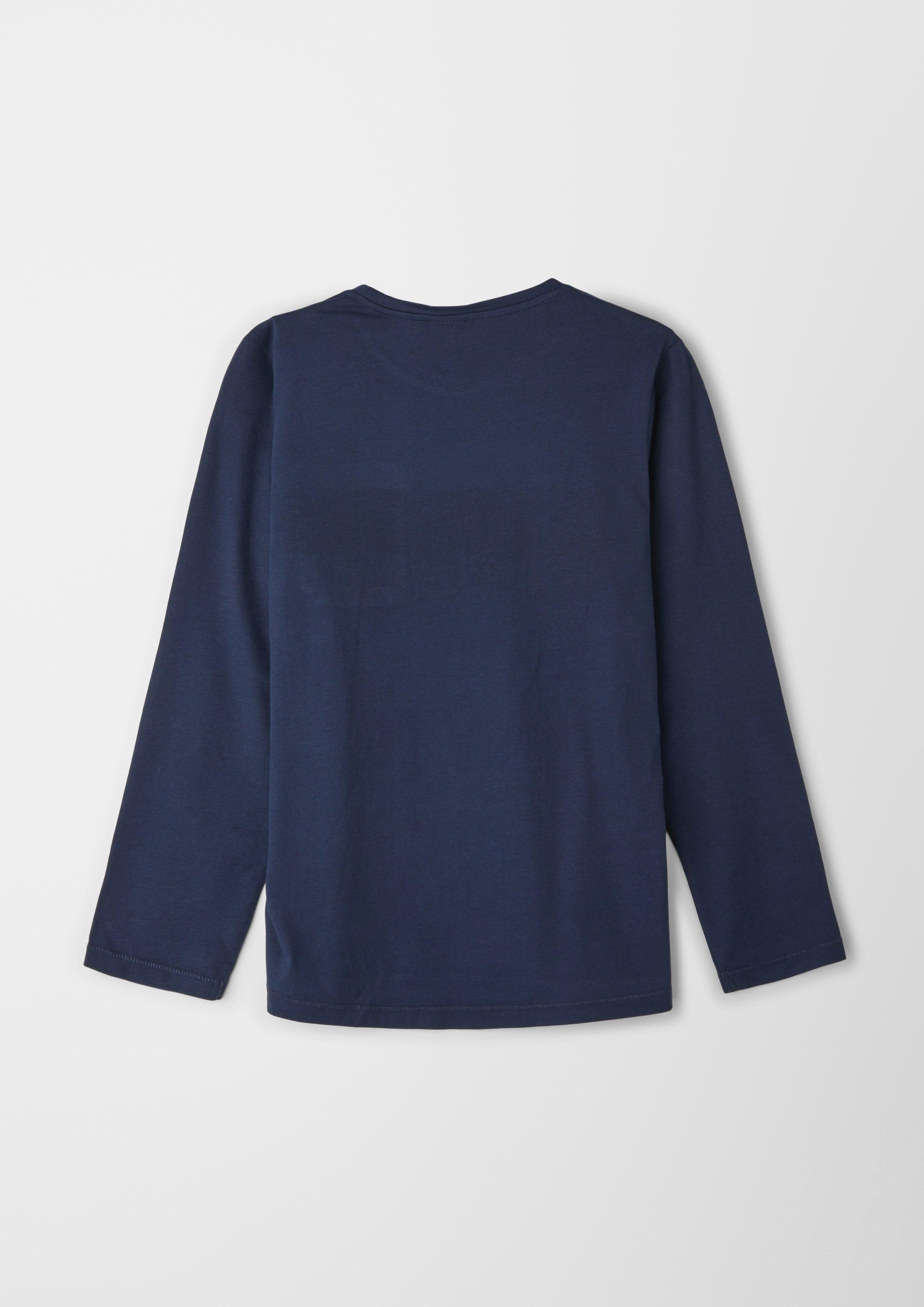Langarmshirt mit Brusttasche  2118620-5952