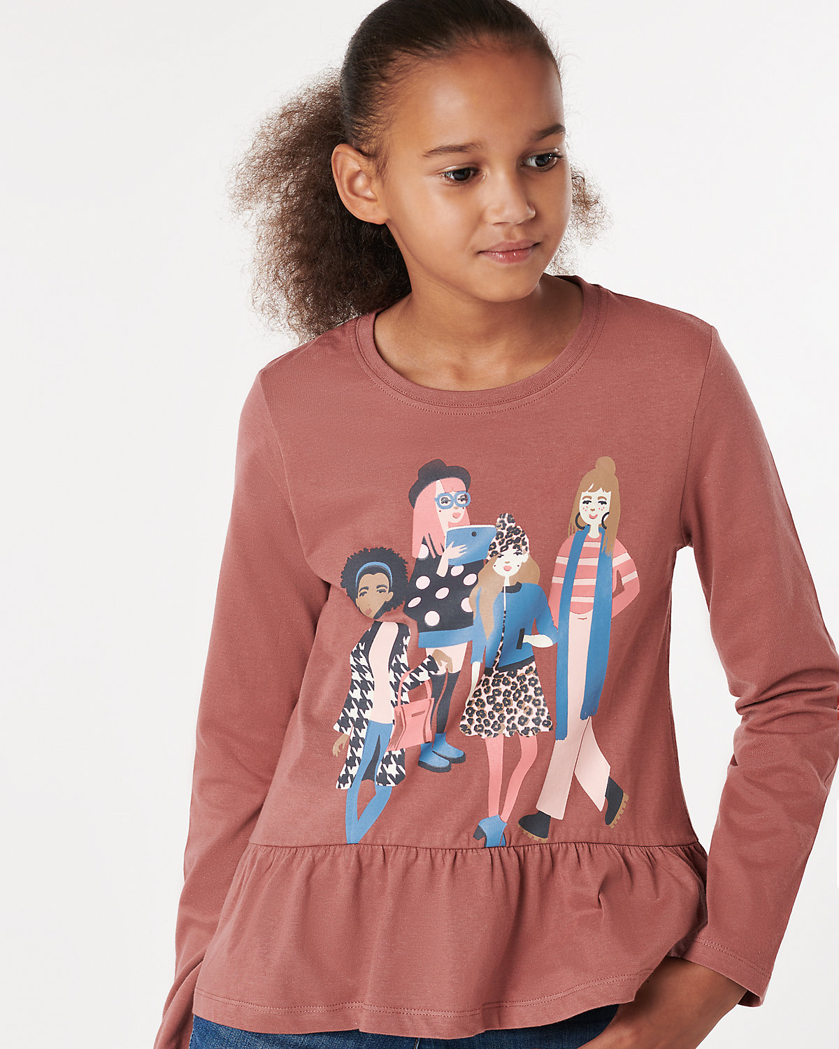 Langarmshirt für Mädchen von ZAB kids
