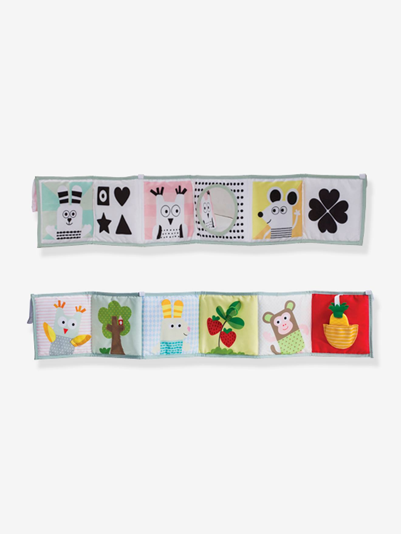Taf Toys Baby Stoffbuch mit Beißring TAF TOYS - mehrfarbig