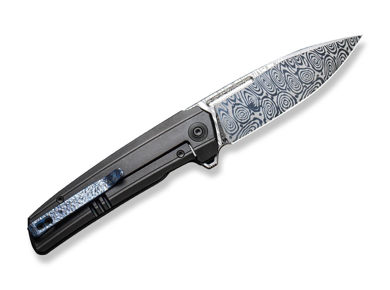 Speedster Titanium Black Damascus