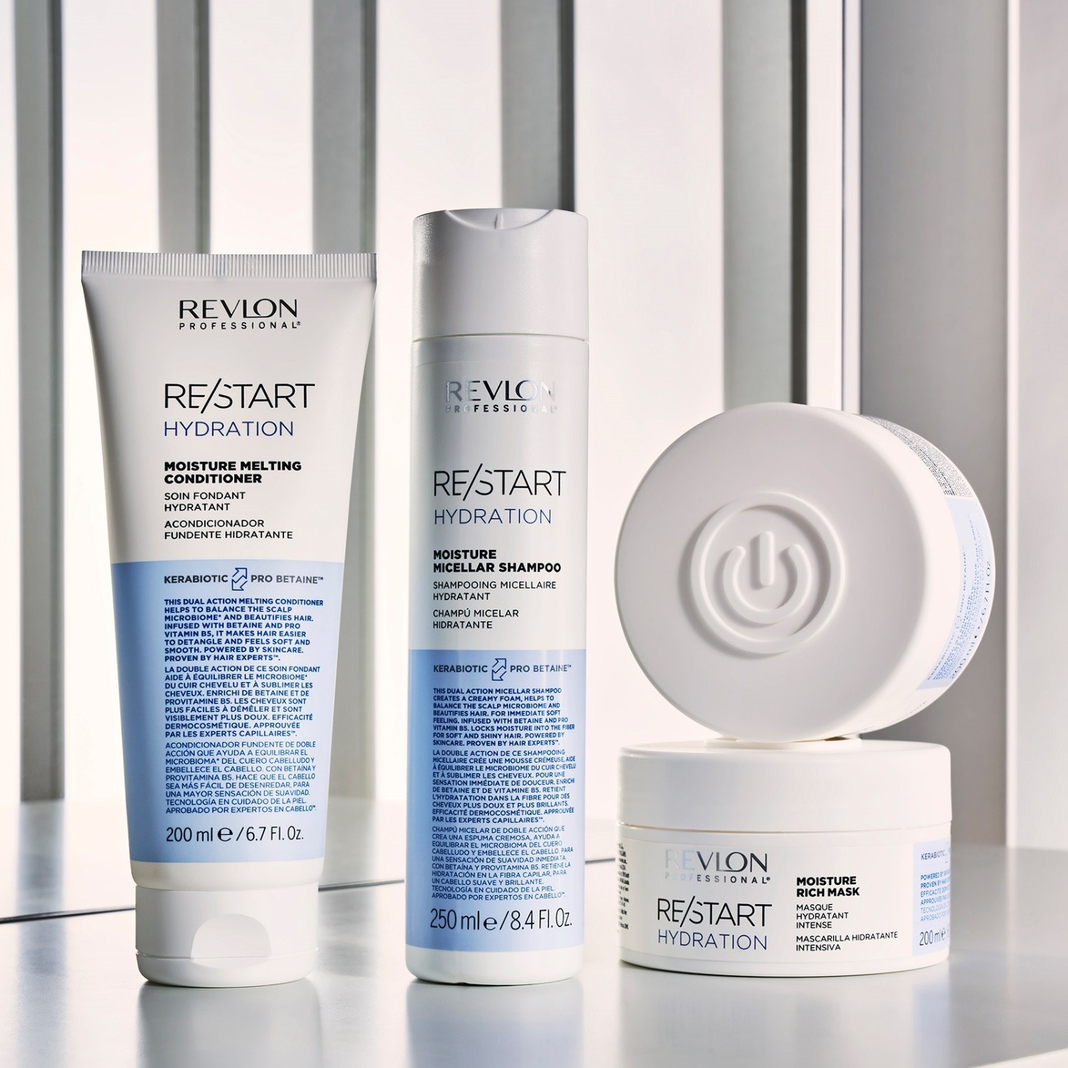 Revlon Professional RE/START™ HYDRATION Nawilżające krople przeciw puszeniu się włosów